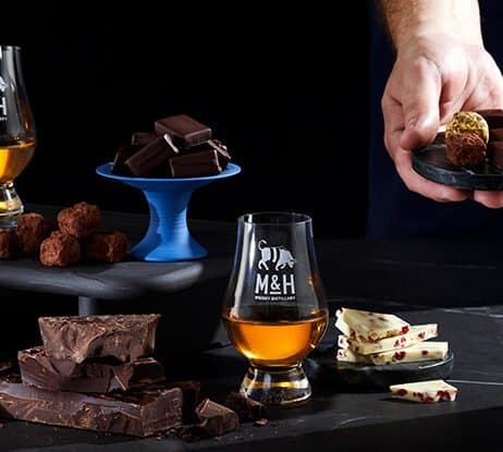 סדנת וויסקי ושוקולד